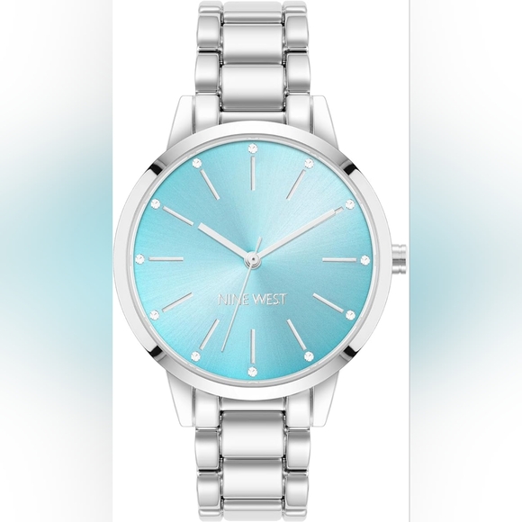 Elegant Light Ocean Blue Men's Watch - Picture 4 of 4